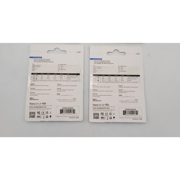 TEAMGROUP GO Card 128GB Micro SDXC Ultra 4K Waterproof Cold Resistant Set 2 - Picture 2 of 3